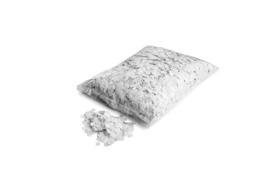 MAGIC FX - Confettis Flocons de neige - Blanc  - 1kg (Neuf)