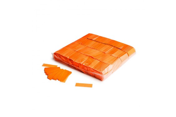 MAGIC FX - Confettis UV rectangulaire Orange - 1kg (Neuf)