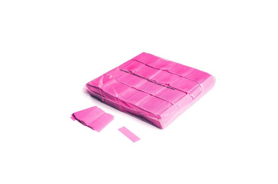 MAGIC FX - Confettis UV rectangulaire Rose - 1kg (Neuf)
