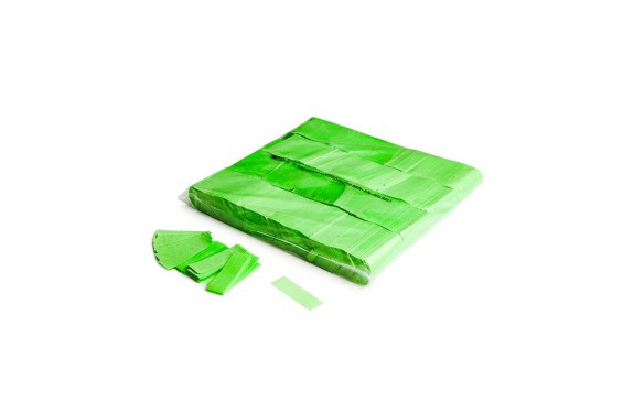 MAGIC FX - Confettis UV Rectangulaire Vert- 1kg (Neuf)