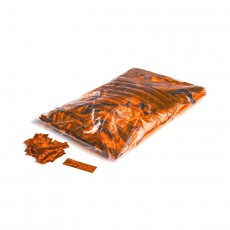 Confettis Métalliques rectangulaires - Orange - 1kg (Neuf)