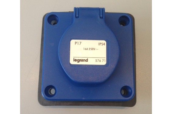 LEGRAND - Socle de tableau P17 - 16A - 2P + T - 250V (Neuf)