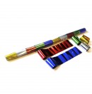 MAGIC FX - Serpentins métalliques - Multicolore - 10mx5cm - 10 pièces (Neuf)
