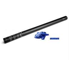 MAGIC FX - Canon à confettis métalliques manuel - 80cm - Bleu (Neuf)