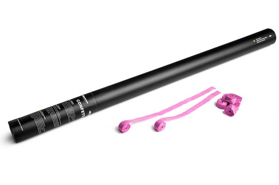 Canon &agrave; serpentins manuel - 80cm - Rose (Neuf)