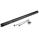 MAGIC FX - Canon à serpentins métalliques manuel - 80cm - Argent (Neuf)