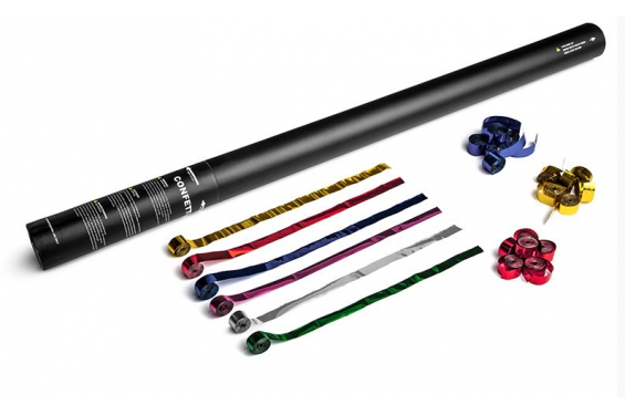 MAGIC FX - Manual Cannon metal streamers - 80cm - Multicolor (New)