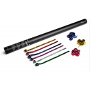 Canon à serpentins métalliques manuel - 80cm - Multicolore (Neuf)