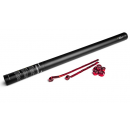 Canon à serpentins métalliques manuel - 80cm - Rouge (Neuf)