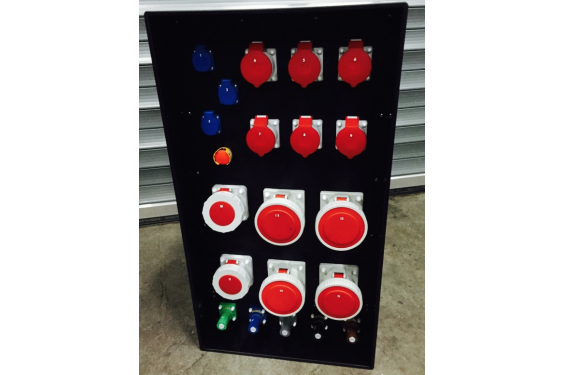 JSF - Bloc d'alimentation / Armoire 400A  sorties t&eacute;tra 3x16A + 4x125A + 2x63A + 6x32A  (Neuf)