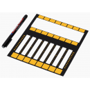 MA LIGHTING - Planche magnétique 8 faders pour DOT2 XL F ou F WING - inclus feutre (Neuf)
