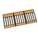 MA LIGHTING - Planche magnétique 15 faders pour grandMA2 - inclus feutre (Neuf)