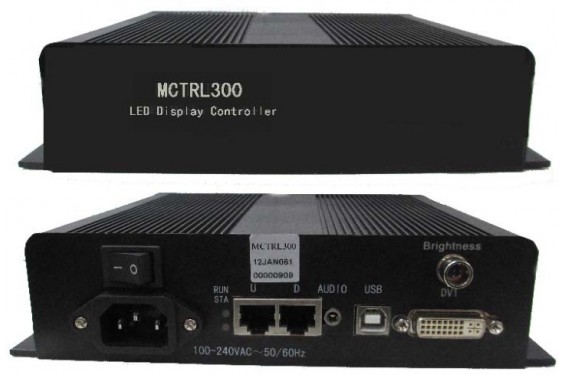 Carte d'envoi pour Mur &agrave; Leds A6 - Nova MCTRL300 (Neuf)