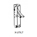 L-ACOUSTICS - Support mural d'étrier avec réglage de site pour série X (Neuf)