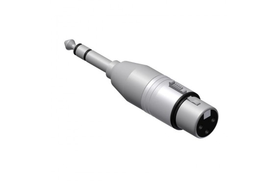 PROCAB - Adaptateur XLR Femelle vers Jack M&acirc;le st&eacute;r&eacute;o (Neuf)