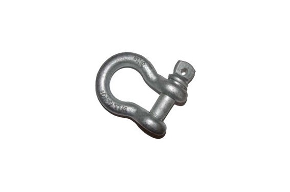 Manille lyre haute r&eacute;sistance acier - 1 tonne (Neuf)