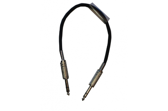 KLOTZ -  C&acirc;ble patch Jack M&acirc;le 6.35mm vers Jack M&acirc;le 6.35mm - 0,3m (Neuf)