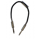KLOTZ -  Câble patch Jack Mâle 6.35mm vers Jack Mâle 6.35mm - 0,3m (Neuf)