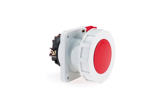 BALS - Ch&acirc;ssis Femelle rouge CEE 380V - 63A - 5 contacts (Neuf)