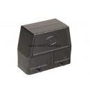 HARTING - Capot M32 noir - sortie latérale - 16 contacts (Neuf)