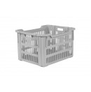 Bac emboitable - ROTA - 620X500X360mm - Ajouré - Gris - (Neuf)