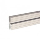 ADAM HALL - Profilé d'emboîtement alu mâle pour matériau 9,5mm- Vendu au mètre (Neuf)