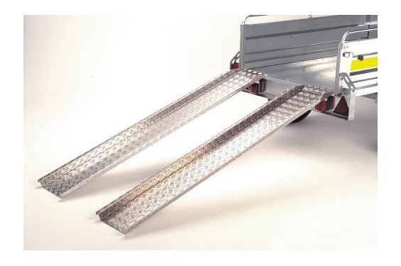 MoveX - Rampe de chargement alu longueur 2,5M - largeur 0,40M - La Paire (Neuf)