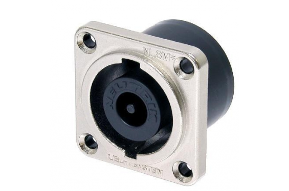 NEUTRIK - Fiche M&acirc;le encastrable Speakon 8 p&ocirc;les NL8MDV (Neuf)