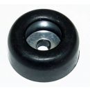 ADAM HALL - Pied caoutchouc - 25x11mm - Noir (Neuf)