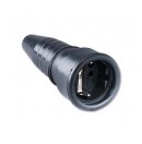 KERAF - Prise femelle en caoutchouc 230V 16A (Neuf)