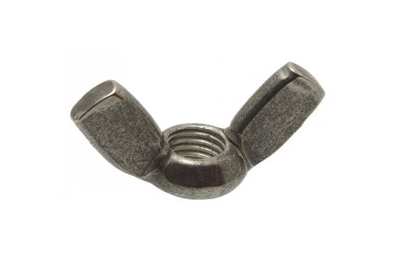 &Eacute;crou &agrave; oreilles forme am&eacute;ricaine - Acier - ZN 12mm (Neuf)