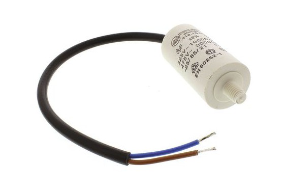 Condensateur &agrave; couche mince de polypropyl&egrave;ne - 3&mu;F - &plusmn;5% - 400&rarr;500 V (Neuf)