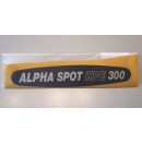 CLAY PAKY - Sticker pour Capot de bras gauche pour Alpha 300-700 et QWO800 (Neuf)