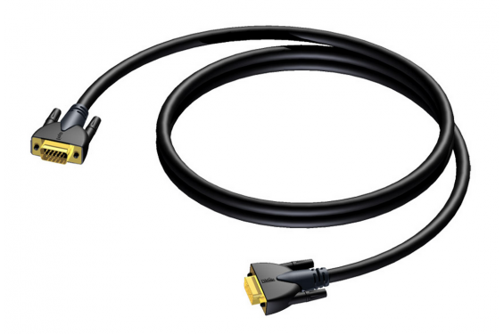 C&acirc;ble vid&eacute;o SVGA M&acirc;le vers SVGA M&acirc;le - 20m (Neuf)