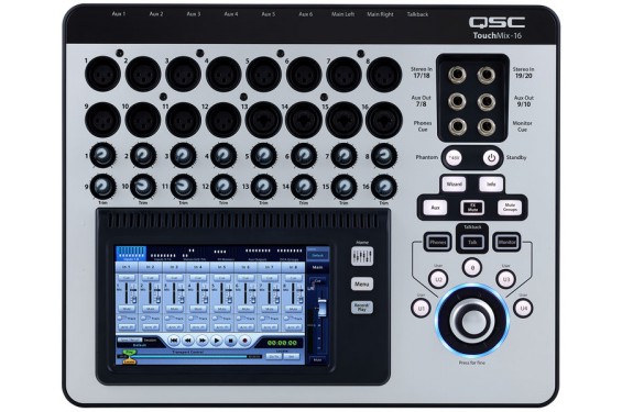 QSC - Table de mixage numérique - TouchMix 16 (Neuf)