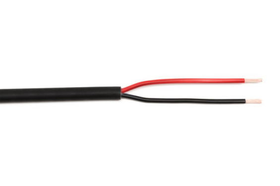 JUMPER - Câble Haut Parleur 2x4mm Noir - vendu au mètre (Neuf)