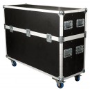 MoveX - Flight-case pour 2 écrans LCD - 65 Pouces (Neuf)