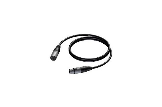 PROCAB - C&acirc;ble multi-fonctions XLR M&acirc;le 3P -XLR Femelle 3P - 0.5m (Neuf)