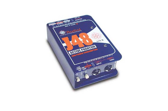 RADIAL - Boitier de direct actif J48 Mk2 (Neuf)
