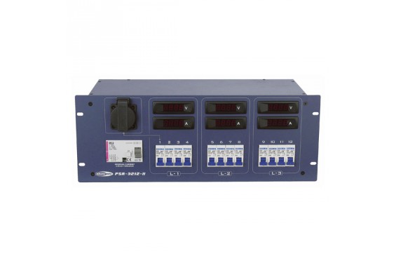 SHOWTEC - Power distributor - PSA-3212M with multiconnector outputs (New)
