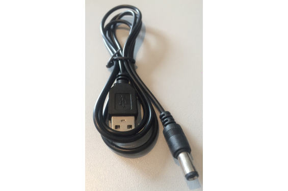 C&acirc;ble d'alimentation USB vers DC type M 5V - 0.50 cm (Neuf)
