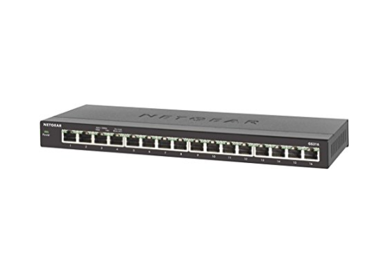 Netegear - Switch GS316-100PES  16 ports 10/100/1000Mps  (Neuf)