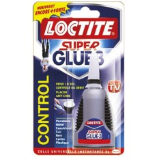 LOCTITE - Super Glue Liquide Transparent - 3g - Super Glue3 Control (Neuf)