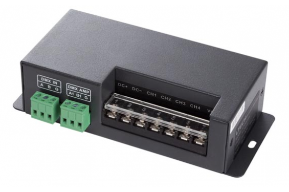 VELLEMAN - Contr&ocirc;leur DMX  pour stripleds -CHLSC26 - 4 canaux (Neuf)