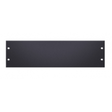 ADAM HALL - Tôle aveugle rack 19" 3U vierge noir acier (Neuf)