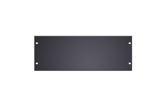 ADAM HALL - T&ocirc;le aveugle rack 19" 4U vierge noir acier (Neuf)