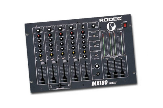 RODEC - Façade de Table de mixage MX-180 MK3 (Neuf)