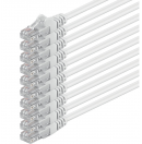 Câble RJ45 catégorie 6a noir - 1m (Neuf)