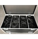 MoveX - Flight-case 120x60x60 cm avec 4 compartiments fixes avec roulettes incluses (Neuf)