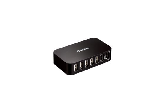 D-LINK - Hub USB 2.0 amplifié - 7 ports  (Neuf)